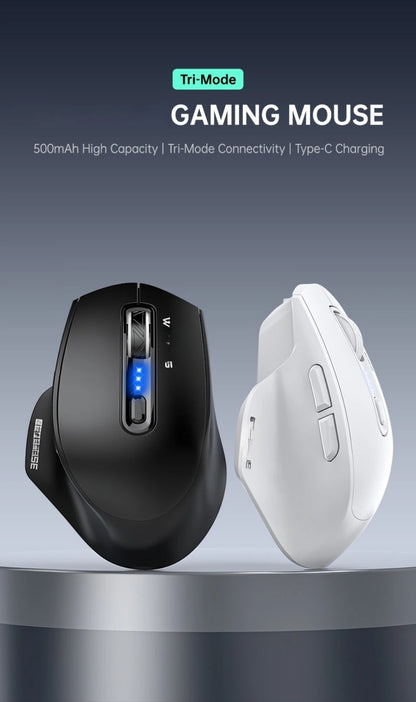 Ratón USB con cable, retroiluminación RGB, silencioso, ergonómico y DPI ajustable para ordenador de sobremesa, portátil, PC, oficina, gaming, hogar y uso diario en el trabajo