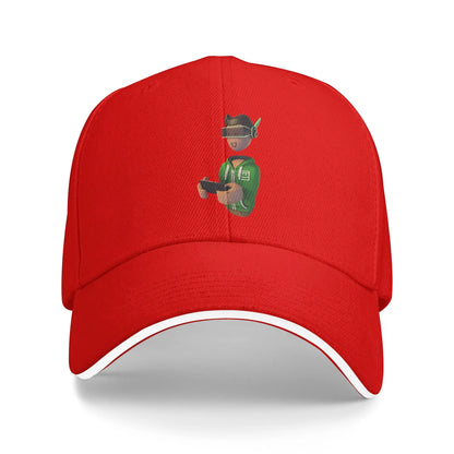 Gamer Art Recs Rooms Item Baseball Cap  y2k Retro Trucker Hat Summer Unisex-Teens Tennis Skate Baseball Caps