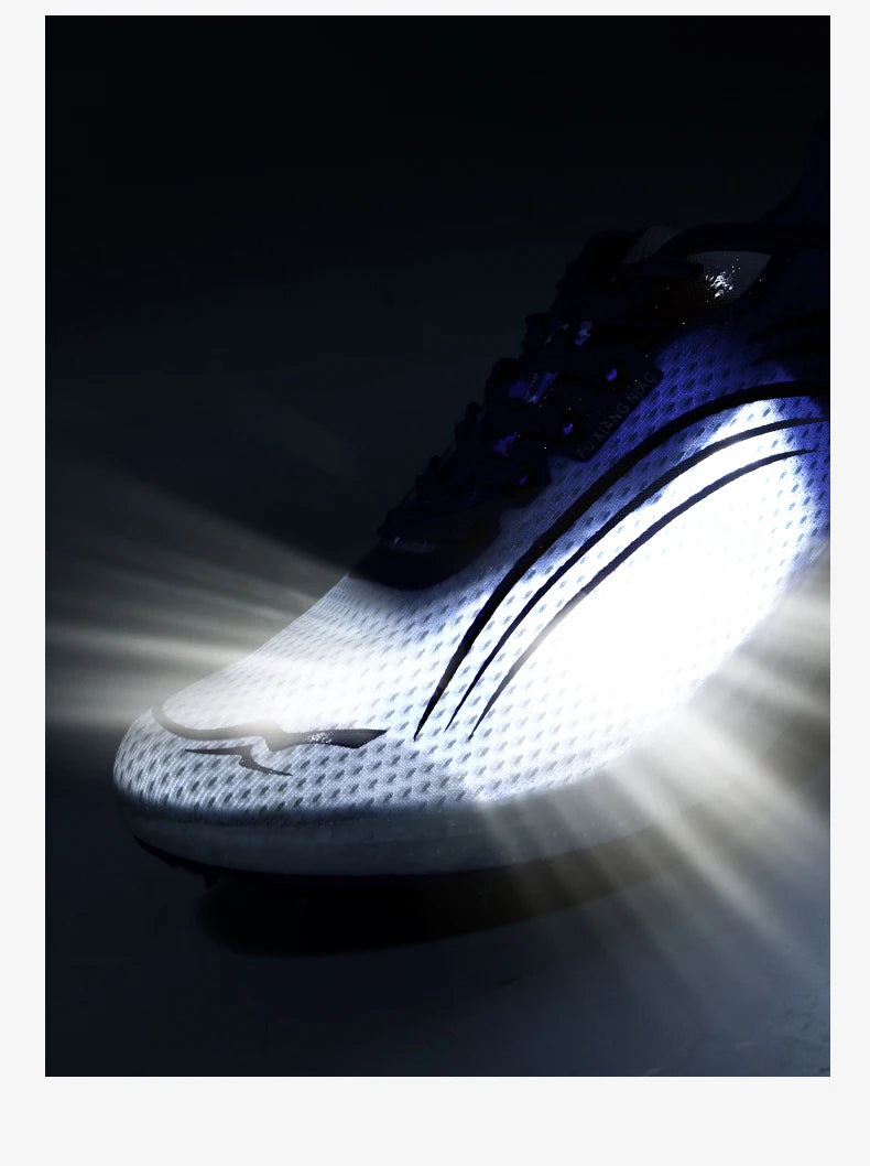High Quality Men Women Track and Field Shoes Youth Anti-Slip Sneakers Outdoor Professional Jumping Running Shoes Student Trainers