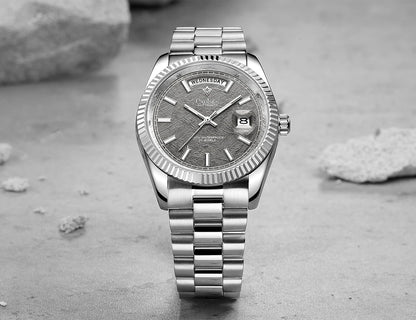 CADISEN DD40 Herrenuhr – luxuriöse Automatikuhr für Herren, AR-Saphirglas, mechanische Armbanduhr für Herren, 10Bar, MIYOTA 8285 Uhrwerk, neu 2023