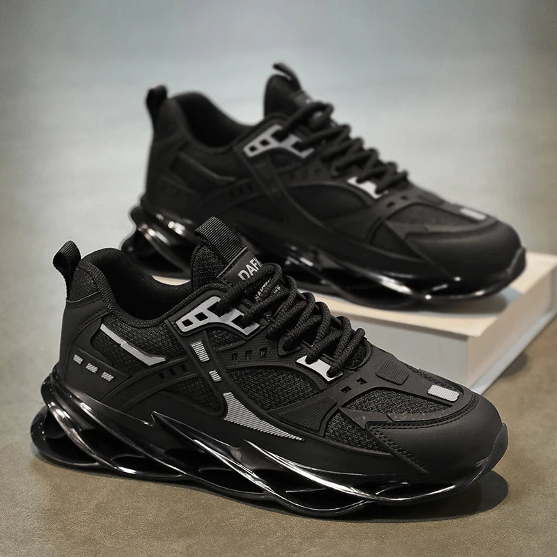 Ténis casuais para homem, ténis de luxo, ténis de corrida respiráveis, mocassins de moda para homem. Sapatos