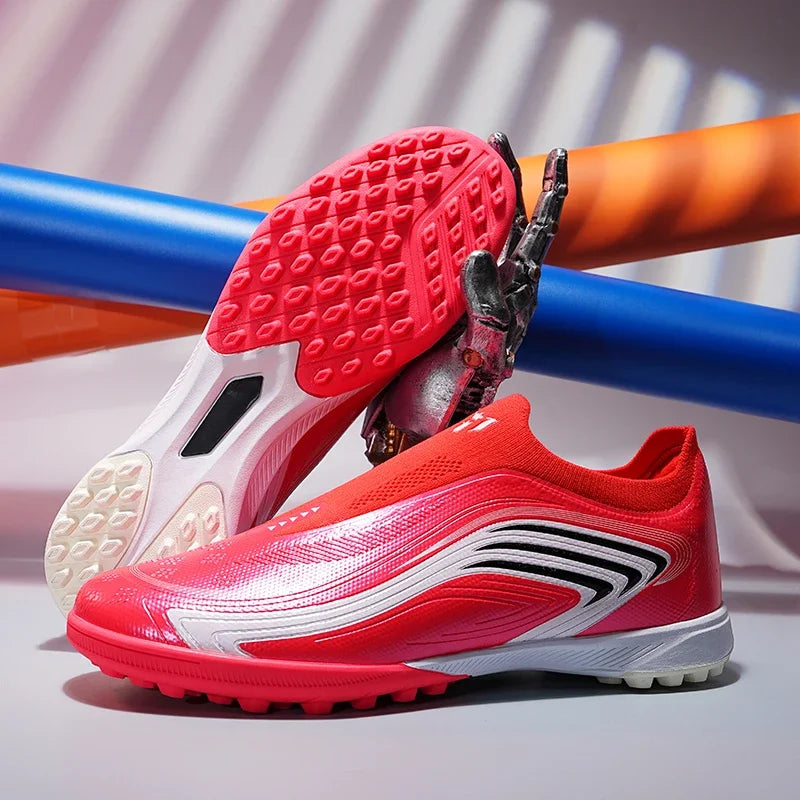 Nouvelles chaussures de football pour hommes, baskets de futsal très populaires, chaussures de football pour matchs sur gazon, entraînement, chaussures de football de haute qualité, crampons antidérapants, pour intérieur