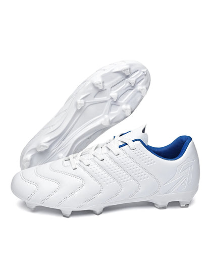 Sport Field AG/FG Soccer cleats，PU Fabric Sweat-wicking Upper，TPU Wear-resistant Sole，Sturdy Durable for Men Women Kids