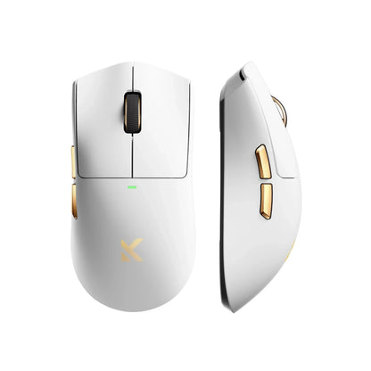 Mouse gaming wireless MCHOSE K7 Ultra PAW3950 con doppio polling rate 8K, leggero, dock di ricarica wireless magnetica, per esport e ufficio