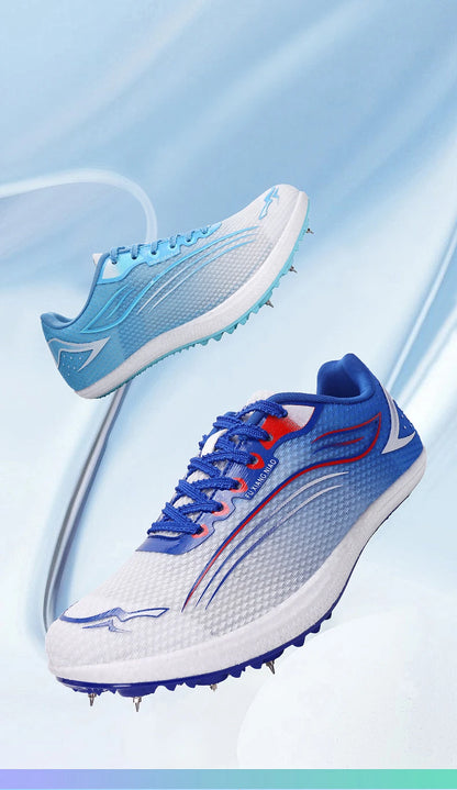High Quality Men Women Track and Field Shoes Youth Anti-Slip Sneakers Outdoor Professional Jumping Running Shoes Student Trainers