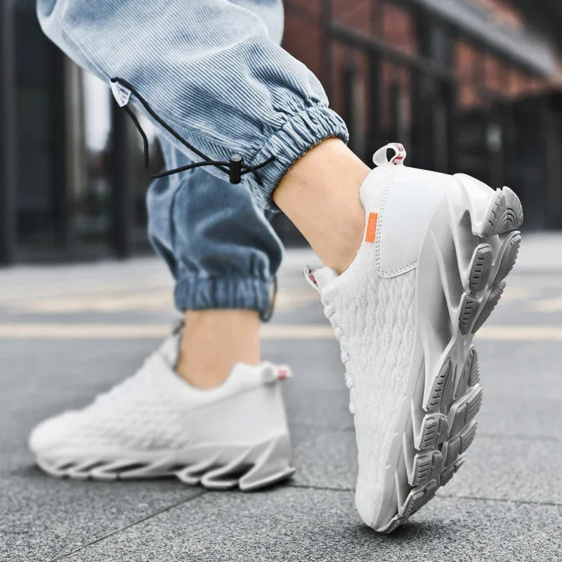 Fashion Men Running Shoes Comfortable Men's Walking Sneakers Breathable Casual Shoes Non-Slip Sports Shoes Women's Sneakers for Men