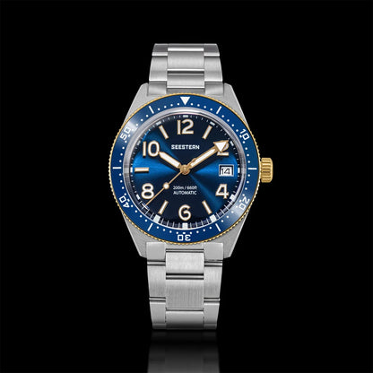 Sugess Diving Watch for Men Automatic Mechanical Wristwatches 20ATM Waterproof Sapphire NH35A Movement BGW9 Luminous New S434-2