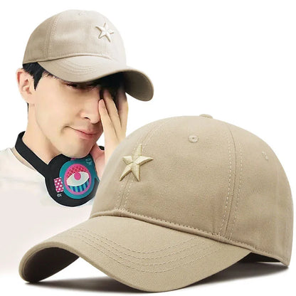 Big Head Plus Size Baseball Cap 100% Cotton Fits Men Women Adjustable Dad Hat Oversize 58-60cm 61-65cm