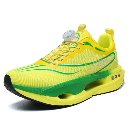 Zapatillas de running para hombre y mujer, transpirables, deportivas de competición, con amortiguación de carbono, ligeras, para jogging y entrenamiento masculino