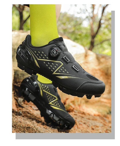 Professional Men's MTB Cycling Shoes White Racing Self-Locking 2024 Speed Road SPD Bicycle Sneakers New Women's Flats Cleats Shoes