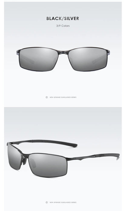 Sunglass Polarized Driving Glasses Color Night-vision Goggles Cycling Road Kask Bicchieri Men Shades Cascos Pesca