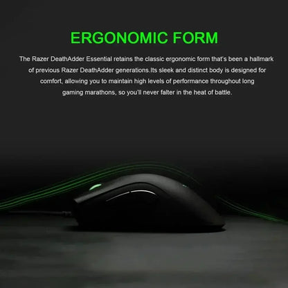 Razer NEW YEAR GIFT Presente Thunder Snake Viper Mini Rato Gaming com Cabo para Computador e Portátil Esports com Luz RGB, Rato para Mãos Pequenas