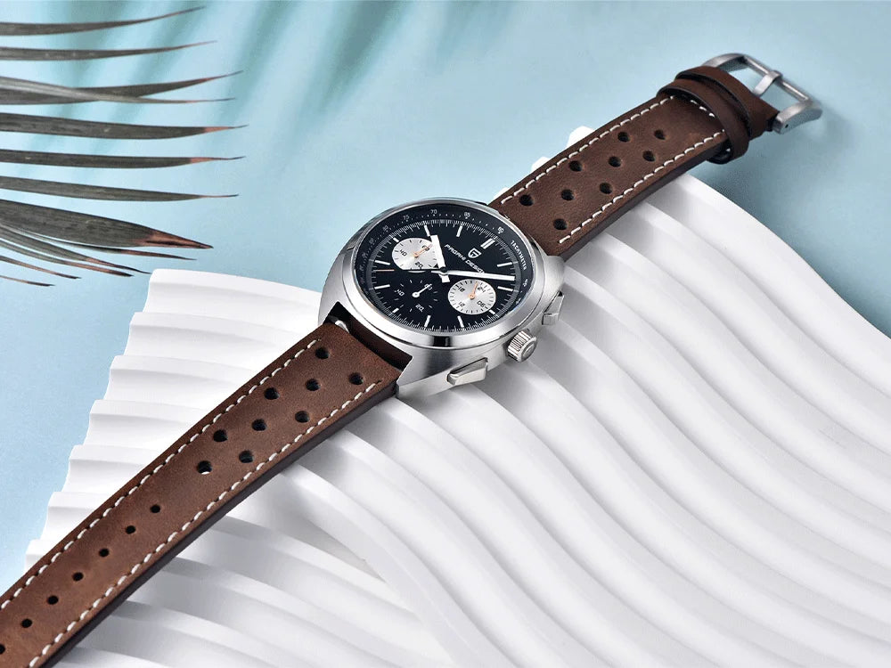 Pagani Design 2026 Fashion Men's Quartz Watch Top Brand Luxury Sapphire VK63 Men's Chronograph All-Steel Diving Relógios Masculino