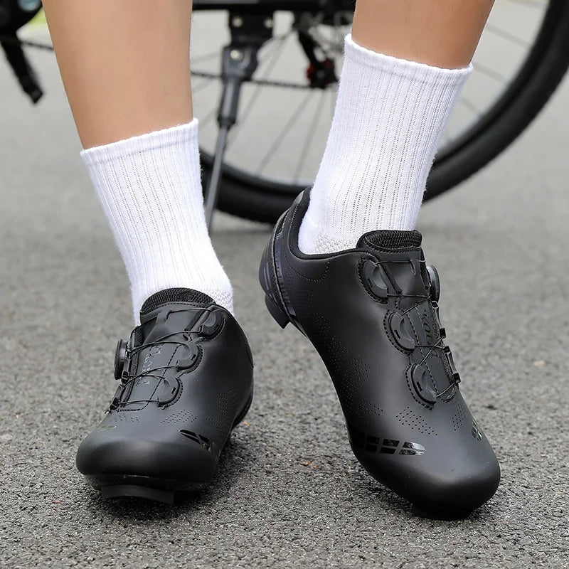 Scarpe da mountain bike MTB da uomo, traspiranti, antiscivolo, ad alta rigidità, adatte per gare su strada all’aperto e percorsi fuoristrada in montagna 37-46