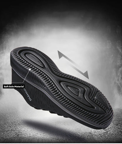Atmungsaktive leichte Herren-Laufschuhe – bequeme Casual-Schuhe, Outdoor-Slipper und Walking-Sneaker