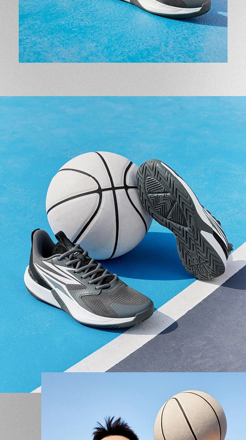 361 Degrees BIG3 Team4.0 Men's Basketball Sport Shoes, Impact Protection, Durable, Wear-Resistant, Agile, Breathable Sneakers 672621104