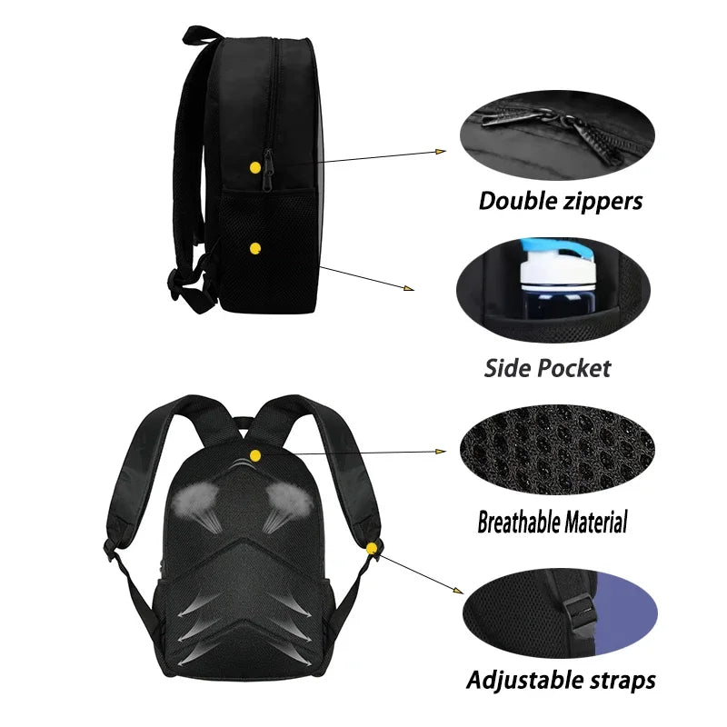 Mochilas Infantis Classic Game FortniteS para Rapazes e Raparigas, Presente de Aniversário para Estudantes, Mochilas Escolares Unissexo para Criança, Mochila de Campismo Durável