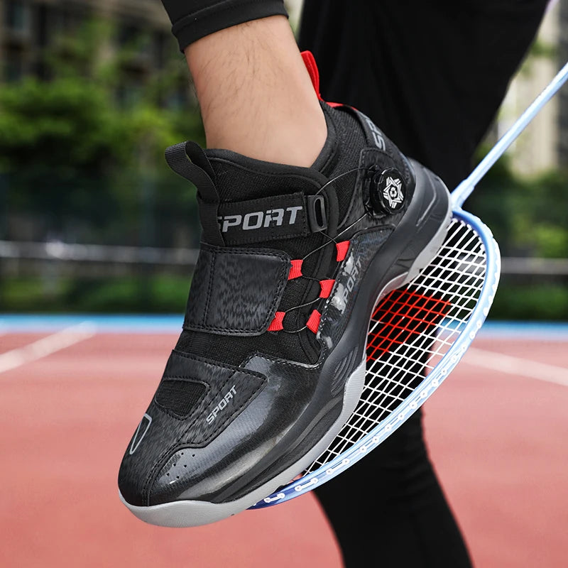 Badminton Shoes Men Anti Slip Cushioning Shoes High-quality Tennis Shoes Outdoor Sports Pro Sneakers Men and Women