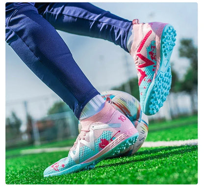 Neue Herren-Fußballschuhe, Society-Stollen, professionelle Hallen-Fußballschuhe, schnelle Fußballplatz-Stiefel, Sneaker für Jungen, Original-Trainingsschuhe