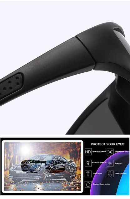 Brand Luxury Designer New Fashion Polarized Sunglasses For Men Outdoor Cycling Sun Glasses Driving Riding Sports Eyewear 6123