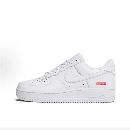 Baskets décontractées basses Nike Air Force 1 « Panda » en cuir, unisexe, blanc/noir, DV0788-001