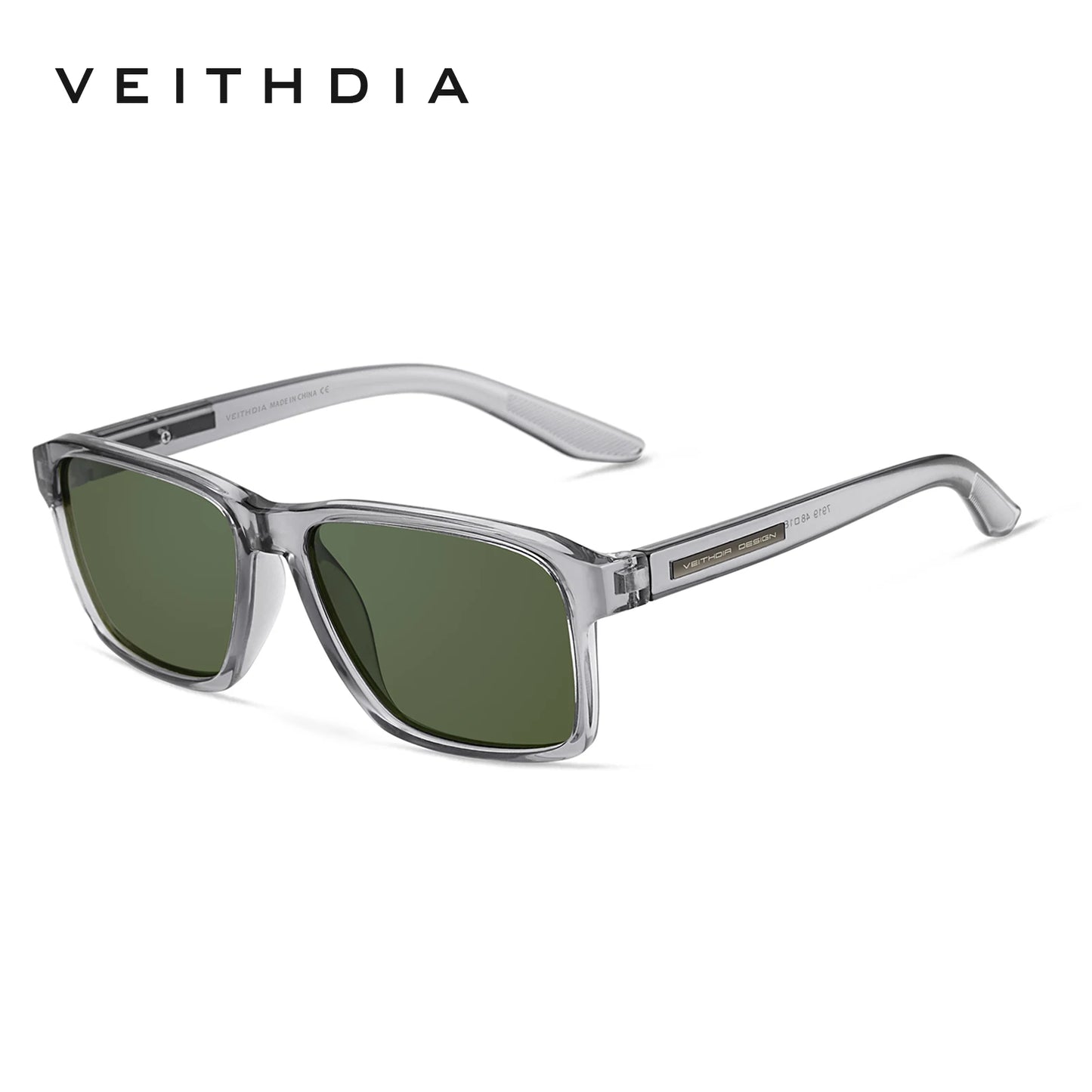 VEITHDIA Polarized UV400 Sunglasses Fashion Photochromic Gradient Mirror Lens Sports Driving Eyeglasses for Men And Women X7919
