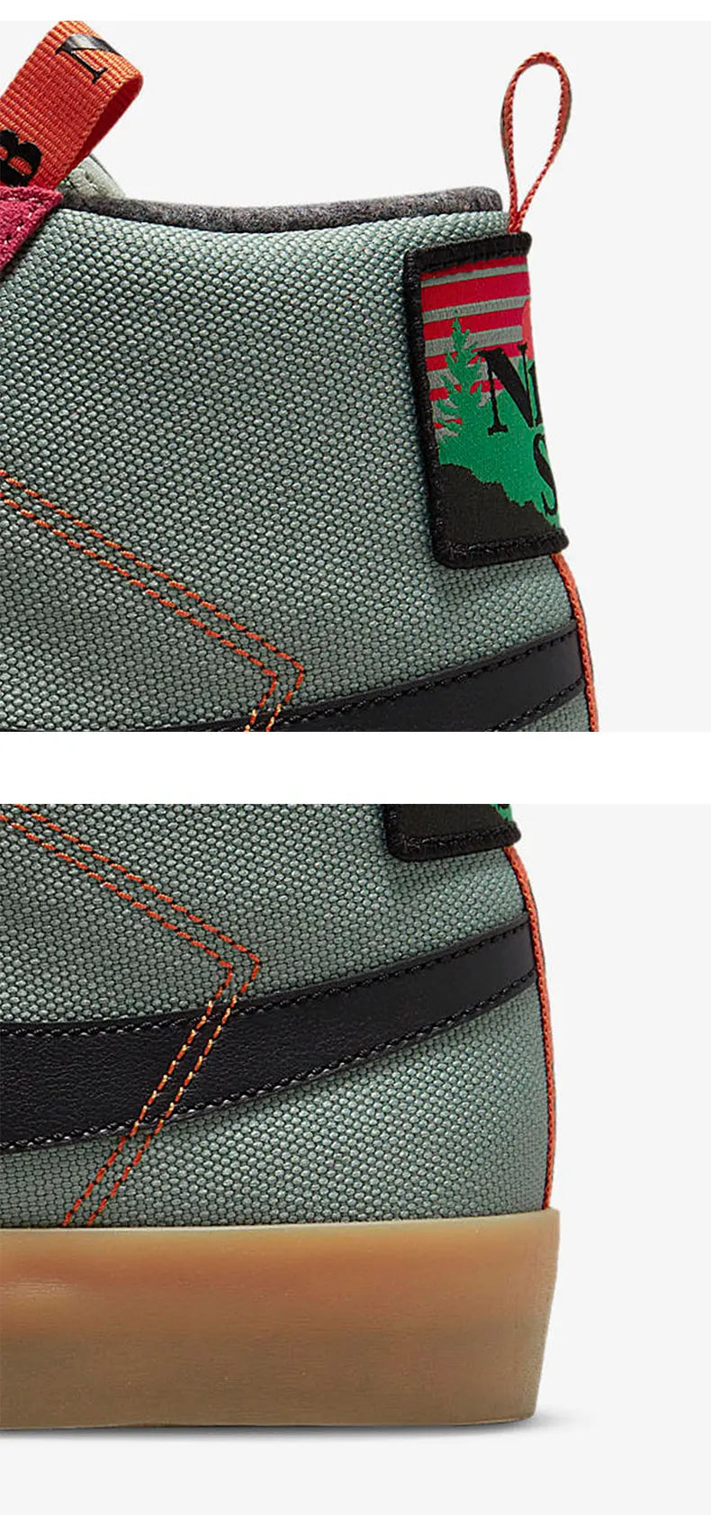 Sapatilhas de skate unissexo de cano alto Nike SB Blazer Zoom DC8903-301