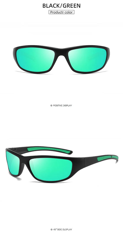 Brand Luxury Designer New Fashion Polarized Sunglasses For Men Outdoor Cycling Sun Glasses Driving Riding Sports Eyewear 6123