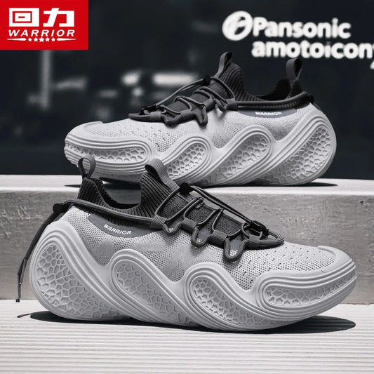 Warrior Original Brand Men's Sneakers Trend Mesh Breathable Soft Design Sports Shoes Summer Walking Jogging Men's Casual Shoes
