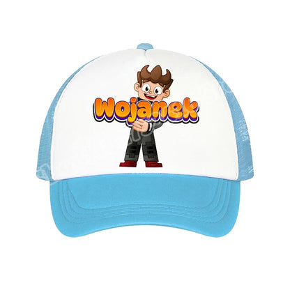 Boys Baseball Caps Wojan Team Anime Character Printed Sun Hat Kids Adults Adjustable Peaked Cap Cartoon Summer Casual Hats Gifts