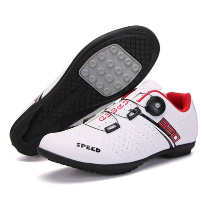 Men's Cycling Shoes Road Cycling Sports Shoes Women's MTB Racing Competition Self-Locking Cycling Shoes SPD Cleats Cycling Shoes