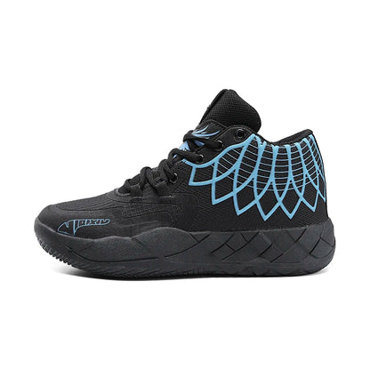 Youth Basketball Shoes for Actual Combat, Outdoor Comfortable Cushioning, Wear-Resistant, Fashionable, Breathable, High Quality