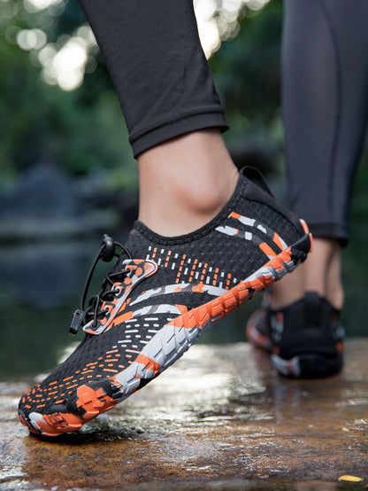 Oiaano New Camo Men Women Quick-Drying Beach Aqua Shoes Barefoot Water Booties Man Aquatic Sneaker Sports Athletic Walking