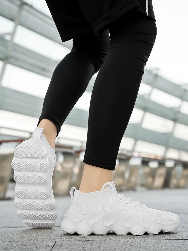 Chaussures de randonnée et de course pour hommes, grande taille, confortables, décontractées, polyvalentes, à la mode, pour l'entraînement des couples