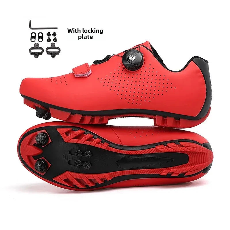 Unisex Road and Mountain Bike Lock Shoes, Outdoor Pedal-Assisted Bicycle Riding Shoes, Cross-Border New Model Sports Entertainment
