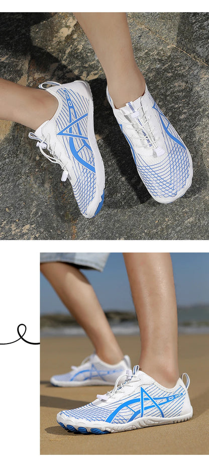 „Aqua Shoes“ vyriški vandens batai, basų kojų paplūdimio batai, unisex greitai džiūstantys lauko batai su vata, sporto salės treniruočių avalynė, sportiniai bateliai, dydžiai 35–46