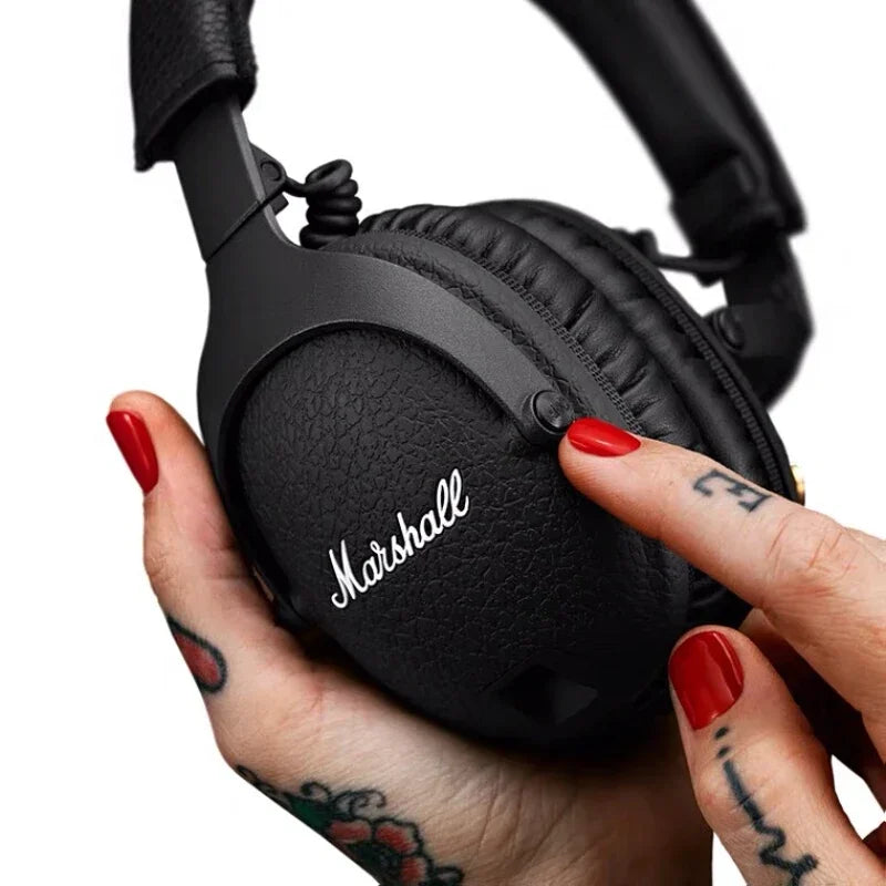Marshall MONITOR II A.N.C. kabellose Kopfhörer mit Geräuschunterdrückung – Premium-Bluetooth-Over-Ear-Headset mit tiefem Bass, Mikrofon & Gaming-Audio