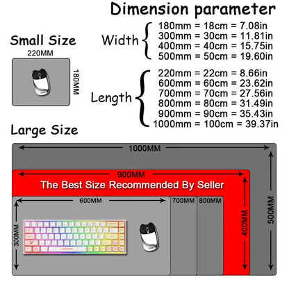 Gaming Accessories Varmilo Keyboard Computer Mousepad CS GO LOL Mouse Pad Berserk Guts Anime Dywan Gamer 900X400 XXL Desk Mats