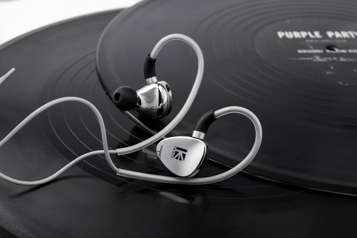 KBEAR TB01 Chrono IEMS – Écouteurs intra-auriculaires filaires avec basses profondes, casque de jeu pour le streaming en direct, boîtier entièrement métallique en alliage de zinc