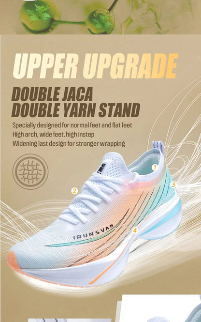 IRUNSVAN Rehuo 2.0PRO Full Length T800 Carbon Plate Running Shoes  Marathon  Professional Training, Men's  24098