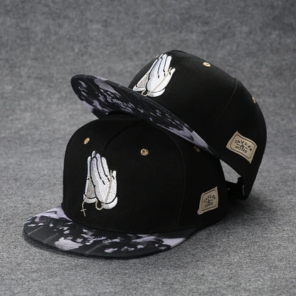 Herren-Baseballkappe mit Buchstabenstickerei, „Tide“, universell kombinierbar, flache Krempe; Damen-Sommer-Hip-Hop-Kappe, Outdoor-Sonnenkappe, verstellbare Schirmkappe