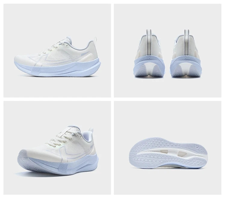 Xtep 2000km 5.0 Jogging Running Shoes for Women Cushion Fashion Color Durable Resistant Elasticity Sole Sneakers 874118110024