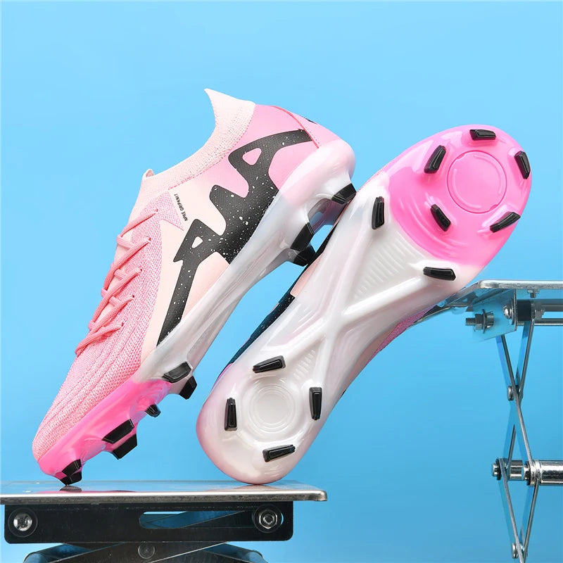 Nouvelles chaussures de football professionnelles pour hommes, chaussures de soccer pour adultes, crampons de football, chaussures de sport ultralégères pour l'entraînement et les activités de plein air, pointures 35-4
