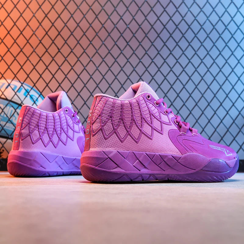 Youth Basketball Shoes for Actual Combat, Outdoor Comfortable Cushioning, Wear-Resistant, Fashionable, Breathable, High Quality