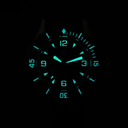 Watchdives WD50Q Vintage Watch VH31 Quartz Movement Bubble Sapphire BGW9 Luminous 30bar Waterproof Stainless Steel 38mm Watches