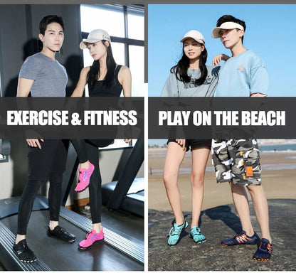 EOCENE męskie i damskie barefoot buty wodne do sportów outdoorowych, szybkoschnące buty na plażę, do pływania, fitnessu, brodzenia, trekkingu i jazdy na rowerze