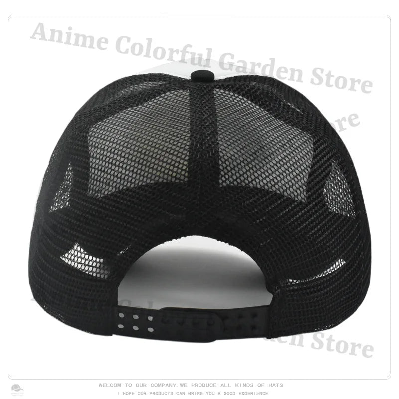 Sprunki Parent-child Baseball Cap Anime Cartoon Hip Hop Flat Caps Men Women Kids Summer Fashion Sunshade Breathable Hats Gifts