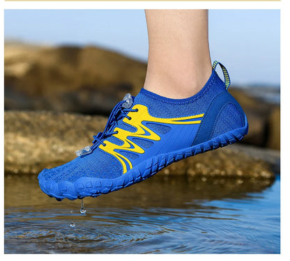 Unisex Wading Shoes Quick-Dry Aqua Shoes Drainage Water Shoes Beach Sports Swim Sandals Yoga Barefoot Diving Surfing Sneakers