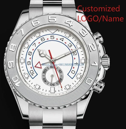 A989 Store Customized Watch Men's 44mm Automatic Mechanical Male Brand Clock Top Watches