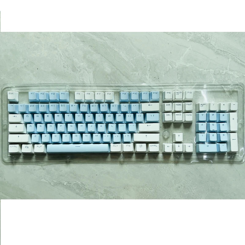 106 Keys Grey Red Keycaps PBT Specials Keycap Backlit Two-Color Key Caps For MX Switch 61/87/104 Mechanical Keyboard